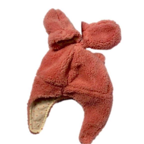 𝅺CARTER’S baby pink hat and mittens for 0-9M - Picture 1 of 4